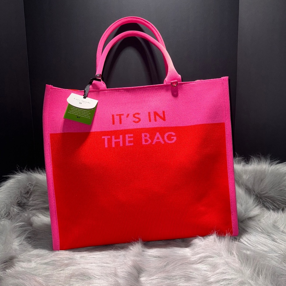 Kate Spade "It's In the Bag" Shopping Tote~NWT